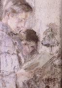 Edouard Vuillard Mishra and his sister oil painting artist
